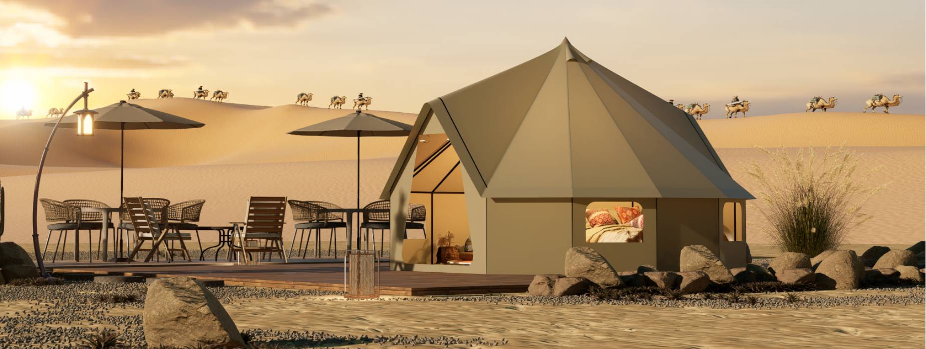 矿区露营酒店帐篷产品